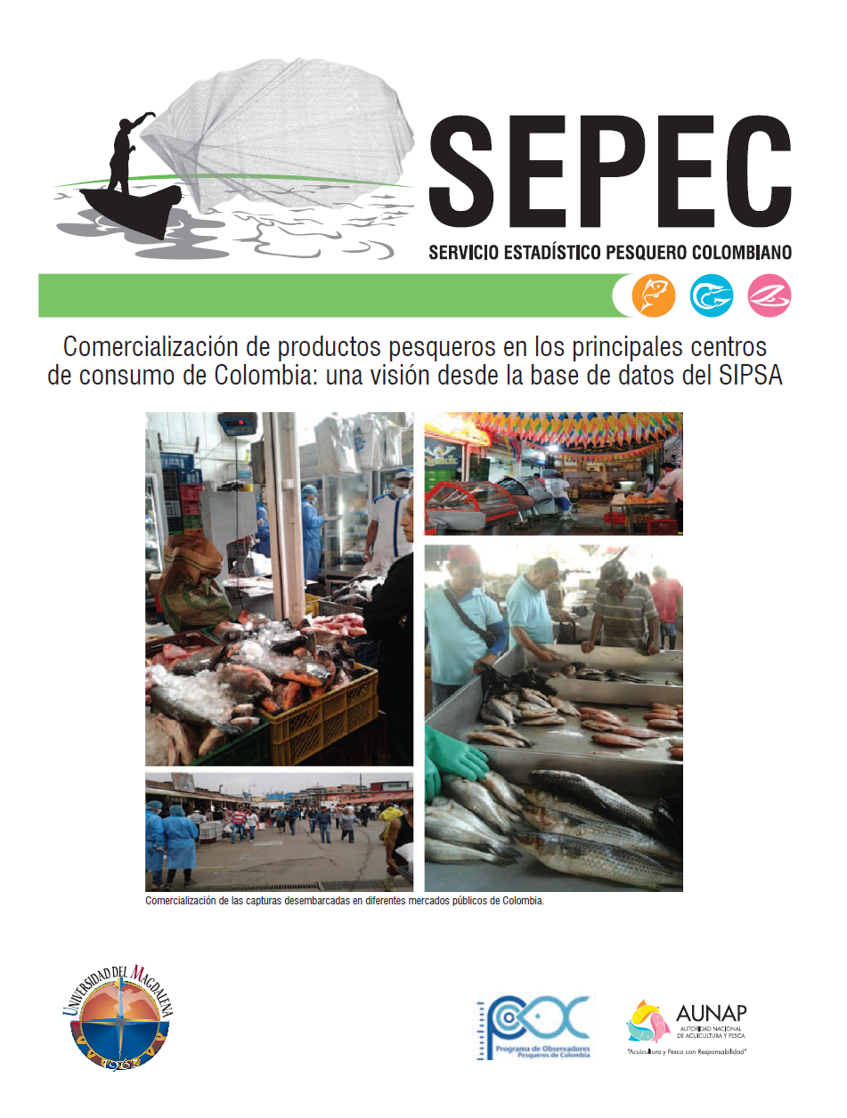Comercialización de productos pesqueros en los principales centros de consumo de Colombia: una visión desde la base de datos del SIPSA