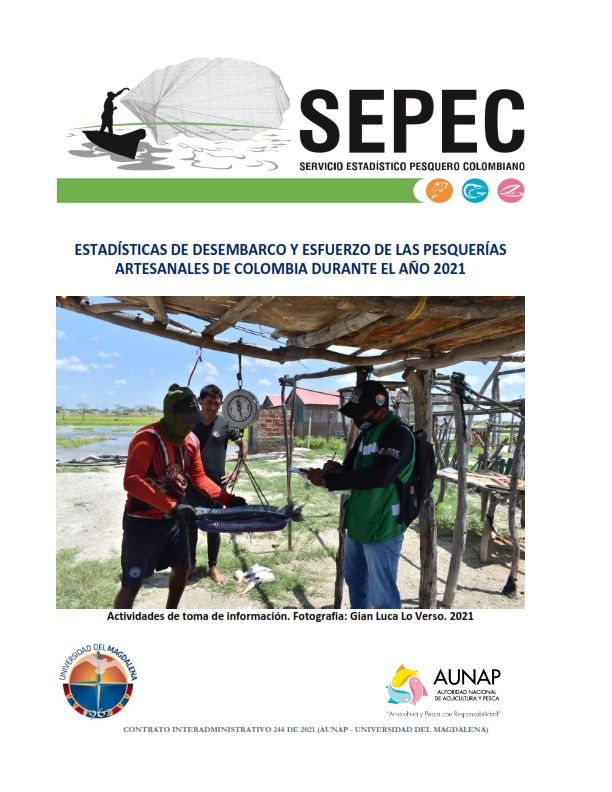 Estadísticas de desembarco y esfuerzo de las pesquerías artesanales de Colombia